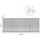 vidaXL Gabion 5 mm Dróttal és 5x2,5 cm Rácsos 400x20x150 cm