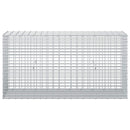 vidaXL Gabion 5 mm Dróttal és 5x2,5 cm Hálóval 100x30x50 cm