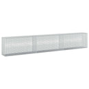 vidaXL Gabion 5 mm Dróttal és 5x2,5 cm Rácsos 300x30x50 cm