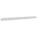 vidaXL Gabion 5 mm Dróttal és 5x2,5 cm Rácsos 1050x30x50 cm