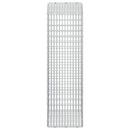 vidaXL Gabion 5 mm Dróttal és 5x2,5 cm Hálóval 50x30x100 cm