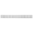 vidaXL Gabion 5 mm Dróttal és 5x2,5 cm Rácsos 1050x30x100 cm