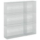 vidaXL Gabion 5 mm Dróttal és 5x2,5 cm Rácsos 150x30x150 cm
