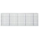 vidaXL Gabion 5 mm Dróttal és 5x2,5 cm Rácsos 450x30x150 cm