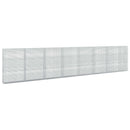 vidaXL Gabion 5 mm Dróttal és 5x2,5 cm Rácsos 750x30x150 cm