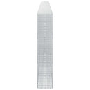 vidaXL Gabion 5 mm Dróttal és 5x2,5 cm Rácsos 750x30x150 cm