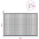 vidaXL Gabion 5 mm Dróttal és 5x2,5 cm Rácsos 300x30x200 cm