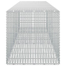 vidaXL Gabion 5 mm Dróttal és 5x2,5 cm Rácsos 250x50x50 cm