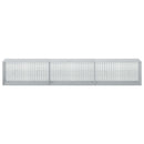 vidaXL Gabion 5 mm Dróttal és 5x2,5 cm Rácsos 300x50x50 cm