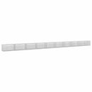 vidaXL Gabion 5 mm Dróttal és 5x2,5 cm Rácsos 950x50x50 cm