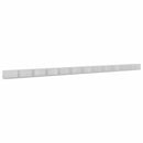 vidaXL Gabion 5 mm Dróttal és 5x2,5 cm Rácsos 1200x50x50 cm