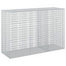 vidaXL Gabion 5 mm Dróttal és 5x2,5 cm Rácsos 150x50x100 cm
