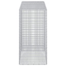 vidaXL Gabion 5 mm Dróttal és 5x2,5 cm Rácsos 150x50x100 cm