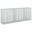 vidaXL Gabion 5 mm Dróttal és 5x2,5 cm Rácsos 250x50x100 cm