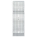 vidaXL Gabion 5 mm Dróttal és 5x2,5 cm Hálóval 50x50x150 cm