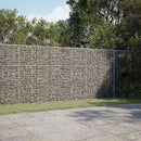 vidaXL Gabion 5 mm Dróttal és 5x2,5 cm Rácsos 300x50x150 cm