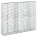 vidaXL Gabion 5 mm Dróttal és 5x2,5 cm Rácsos 250x50x200 cm