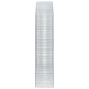 vidaXL Gabion 5 mm Dróttal és 5x2,5 cm Rácsos 250x50x200 cm