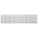 vidaXL Gabion 5 mm Dróttal és 5x2,5 cm Rácsos 850x50x200 cm