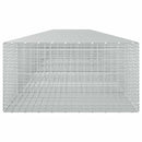 vidaXL Gabion 5 mm Dróttal és 5x2,5 cm Rácsos 950x100x50 cm