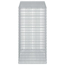 vidaXL Gabion 5 mm Dróttal és 5x2,5 cm Rácsos 50x100x100 cm