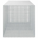 vidaXL Gabion 5 mm Dróttal és 5x2,5 cm Rácsos 250x100x100 cm