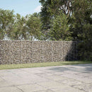 vidaXL Gabion 5 mm Dróttal és 5x2,5 cm Rácsos 350x100x100 cm