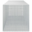 vidaXL Gabion 5 mm Dróttal és 5x2,5 cm Rácsos 350x100x100 cm