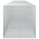 vidaXL Gabion 5 mm Dróttal és 5x2,5 cm Rácsos 600x100x100 cm