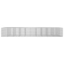 vidaXL Gabion 5 mm Dróttal és 5x2,5 cm Rácsos 1050x100x150 cm