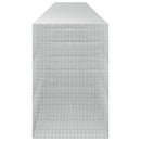 vidaXL Gabion 5 mm Dróttal és 5x2,5 cm Rácsos 1050x100x150 cm