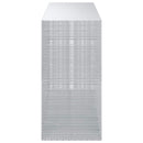 vidaXL Gabion 5 mm Dróttal és 5x2,5 cm Rácsos 550x100x200 cm