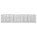 vidaXL Gabion 5 mm Dróttal és 5x2,5 cm Rácsos 900x100x200 cm