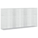 vidaXL Gabion 5 mm Dróttal és 5x5 cm Rácsos 300x50x150 cm