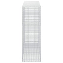 vidaXL Gabion 5 mm Dróttal és 5x5 cm Rácsos 300x50x150 cm