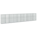 vidaXL Gabion 5 mm Dróttal és 5x5 cm Rácsos 1000x50x200 cm