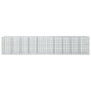 vidaXL Gabion 5 mm Dróttal és 5x5 cm Rácsos 1000x50x200 cm