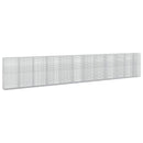 vidaXL Gabion 5 mm Dróttal és 5x5 cm Rácsos 1150x50x200 cm