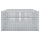 vidaXL Gabion 5 mm Dróttal és 5x5 cm Rácsos 450x100x50 cm