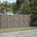 vidaXL Gabion 5 mm Dróttal és 5x5 cm Rácsos 300x100x100 cm