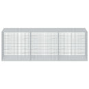 vidaXL Gabion 5 mm Dróttal és 5x5 cm Rácsos 300x100x100 cm