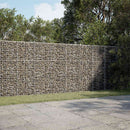 vidaXL Gabion 5 mm Dróttal és 5x5 cm Rácsos 200x100x150 cm
