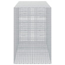 vidaXL Gabion 5 mm Dróttal és 5x5 cm Rácsos 350x100x150 cm