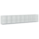 vidaXL Gabion 5 mm Dróttal és 5x5 cm Rácsos 800x100x150 cm