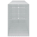 vidaXL Gabion 5 mm Dróttal és 5x5 cm Rácsos 800x100x150 cm