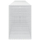 vidaXL Gabion 5 mm Dróttal és 5x5 cm Rácsos 1050x100x150 cm