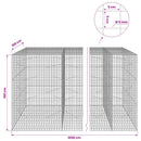 vidaXL Gabion 5 mm Dróttal és 5x5 cm Rácsos 1050x100x150 cm