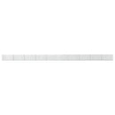 vidaXL Gabion 5 mm Dróttal és 5x10 cm Rácsos 1000x10x50 cm