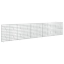 vidaXL Gabion 5 mm Dróttal és 5x10 cm Rácsos 500x10x100 cm