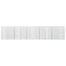 vidaXL Gabion 5 mm Dróttal és 5x10 cm Rácsos 500x10x100 cm